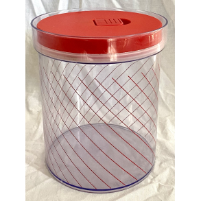 Erik Kold Dse - Gryn - Tynde Striber - Rd - 20,5 cm.