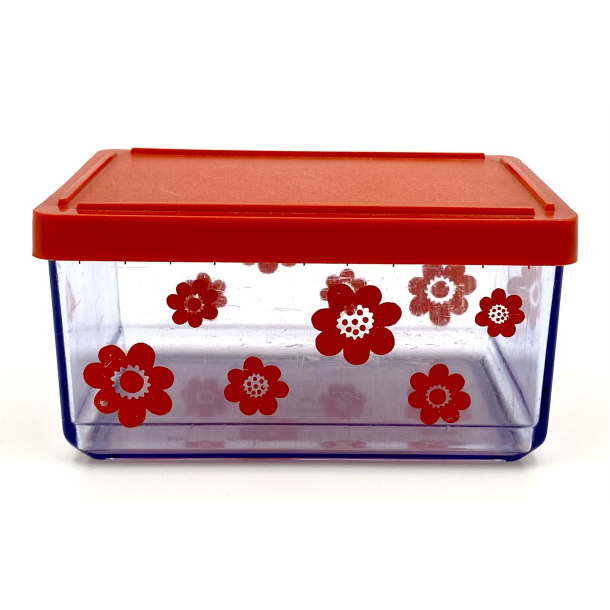 Erik Kold Smrboks - Blomster - Rd - 14,5 cm.