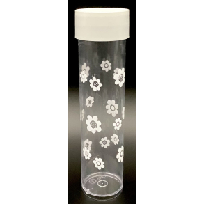 Erik Kold Dse - Spaghetti - Blomster - Hvid - 28 cm.