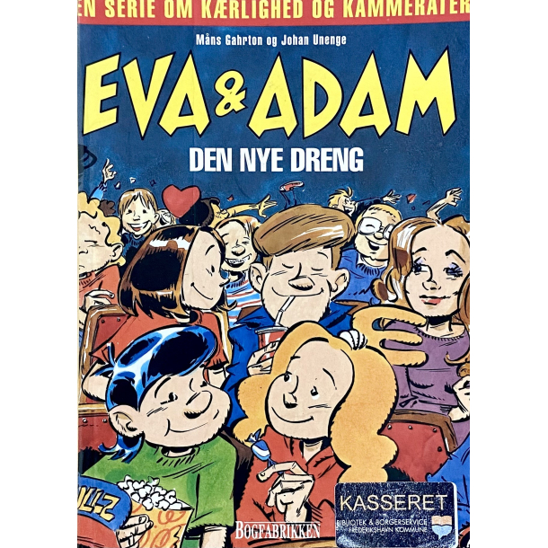 Retro Tegneserie - Eva &amp; Adam - Den Nye Dreng - Mns Gahrton - r 1996