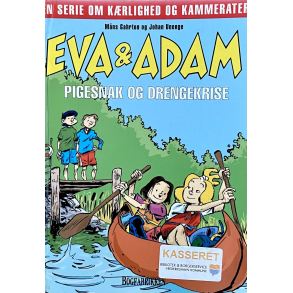 Retro Tegneserie - Eva & Adam - Pigesnak & Drengekrise - Mns Gahrton - r 2002