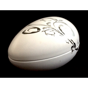 Faberg-g - Pskeg - Hvid - 15 cm.