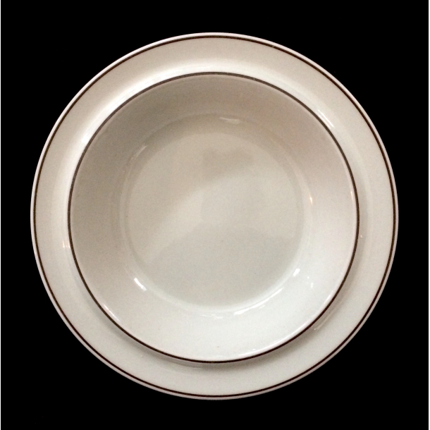 Fennica Stel - Dyb Tallerken - 20 cm. - Arabia