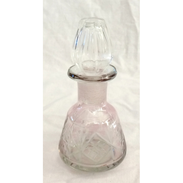 Gammel Flakon - Lilla Skr - 12 cm.