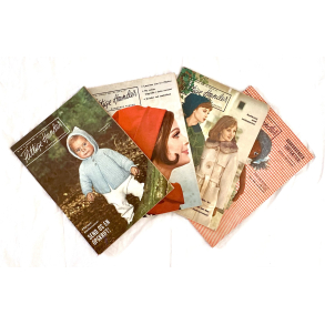 Retro Ugeblade - Flittige Hnder - r 1964 - Nr. 40 & 44-46 - St Af 4