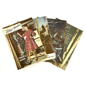 Retro Ugeblade - Flittige Hnder - r 1964 - Nr. 8, 34, & 36-37 - St Af 4