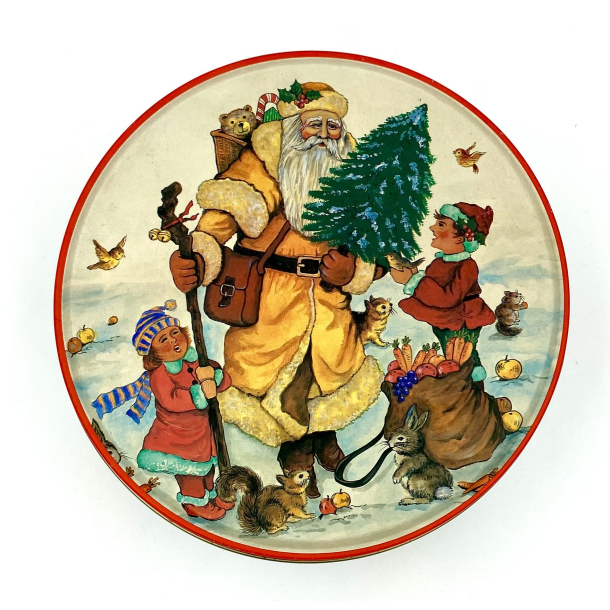 Gammeldags D�se - Juled�se - Julemand - 20 cm.