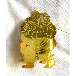 Golden Christmas Ornament - Julemand - Royal Copenhagen