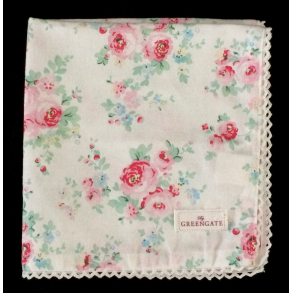 Greengate Dkkeserviet - Tess White - 41 cm.
