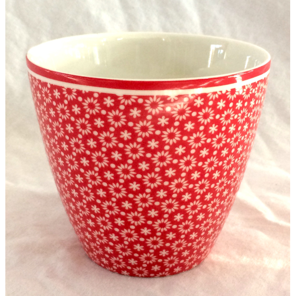 Greengate Lattekrus - Lina Red - 9 cm.