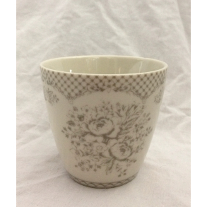 Greengate Lattekrus - Stephanie Warm Grey - 9 cm.