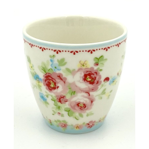 Greengate Mini Lattekrus - Simone White - 6,5 cm.
