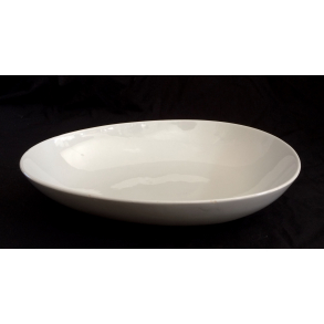 Hvid Flintporceln Stel - LA Skl - 25,5 cm. - Stig Lindberg - Gustavsberg