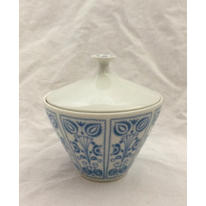 Retro Stel - Sukkerskl Nr. 187 06 - Lyseblt Mnster - Heinrich