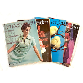 Retro Ugeblade - Hendes Verden - r 1970 - Nr. 8, 10 & 12-13 - St Af 4