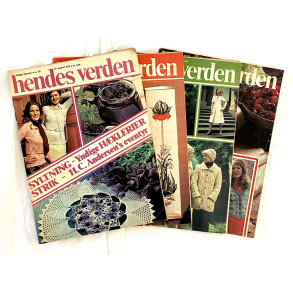 Retro Ugeblade - Hendes Verden - r 1975 - Nr. 35-37 & 52 - St Af 4