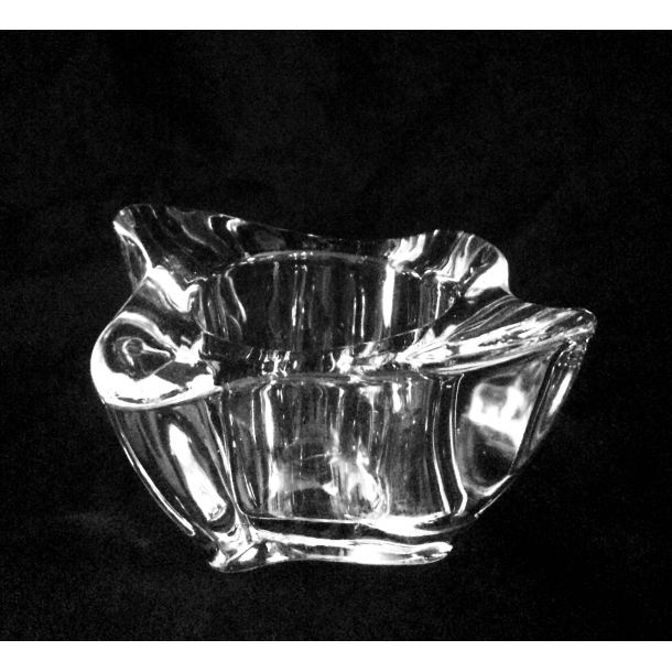 Holmegaard Fyrfadsstage - Klart Glas - 10,5 cm.