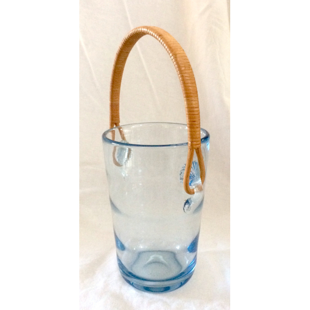 Holmegaard Isspand - Aquablt Glas - Per Ltken - 16 cm.