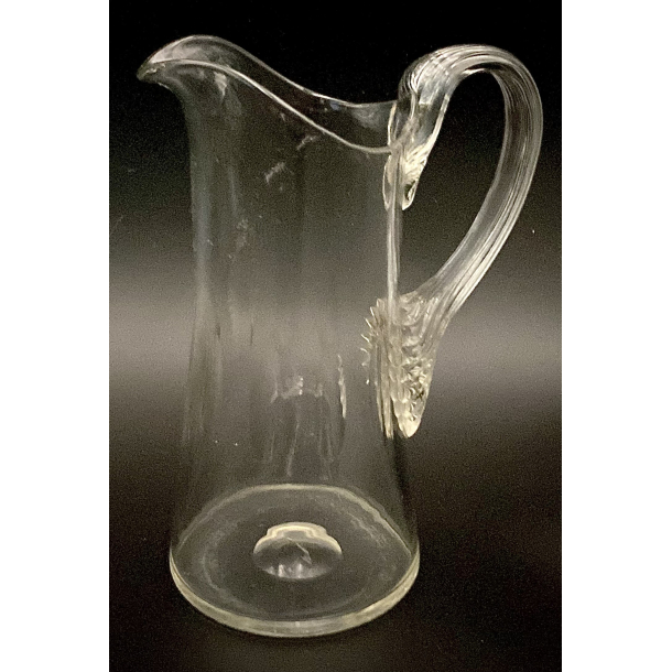 Holmegaard Kande - Klart Glas - Sneglehank - r 1923 - 21 cm.