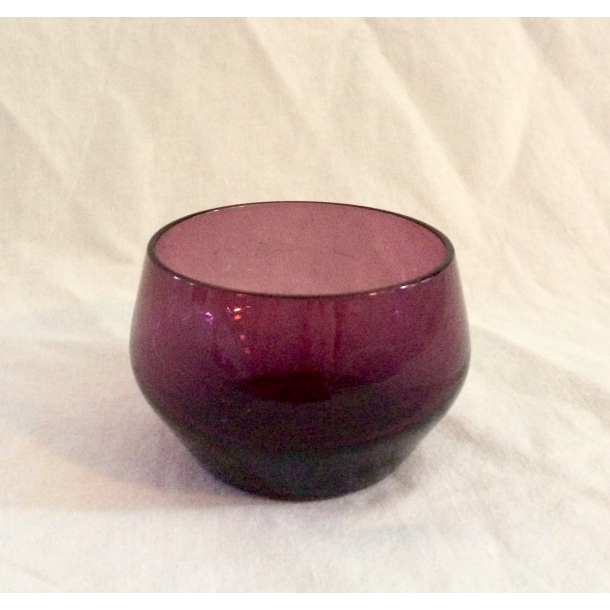 Holmegaard Sukkerskl - Lilla Glas - 8 cm.