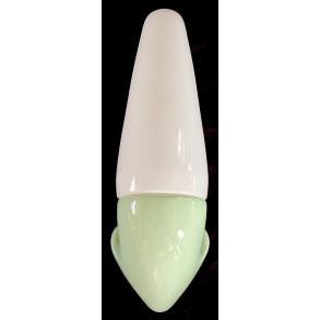 Retro Lampe - If Vglampe Nr. 8136 - Badevrelseslampe - Mintgrn - 30 cm.