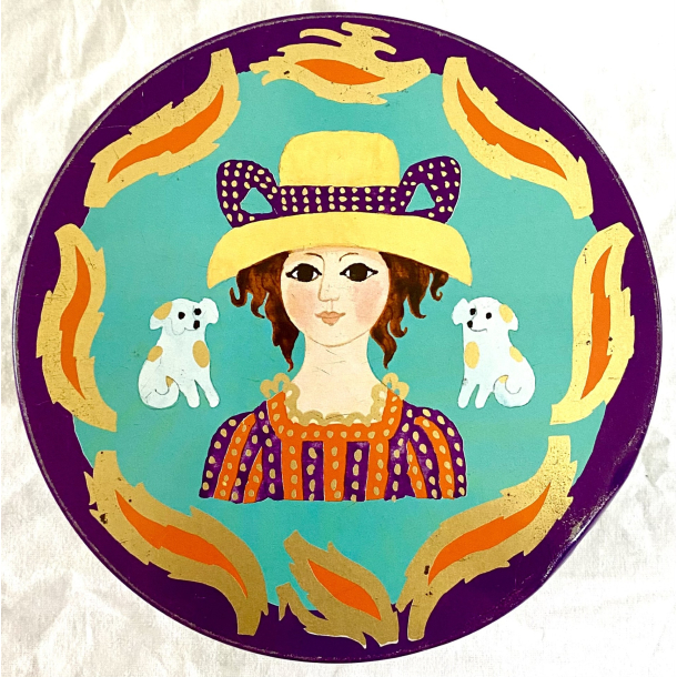 Retro IRA Dse - Kvindemotiv - Kamma Svensson - 19,5 cm.