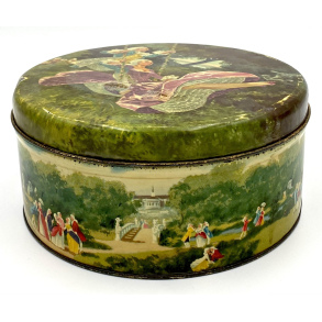 Gammel IRA Dse - Rokoko-Motiv - 23 cm.