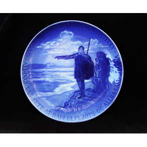 Jubilumsplatte - Island 1930 - B&G