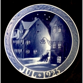 Juleplatte 1925 - Royal Copenhagen