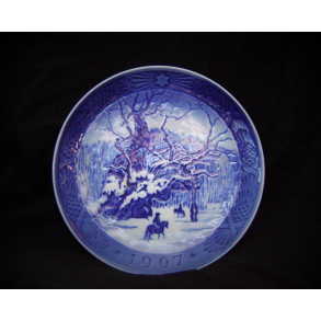 Juleplatte 1967 - Royal Copenhagen