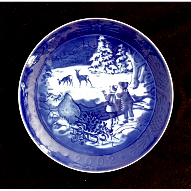 Juleplatte 2002 - Royal Copenhagen