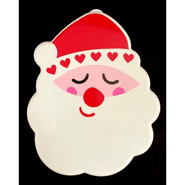 Julebtte - Madkasse - Julemand - 12,5 cm.