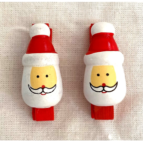 Juleklemmer - Julemnd - Mini - St Af 2