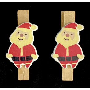 Juleklemmer - Julemnd - Mini - St Af 2