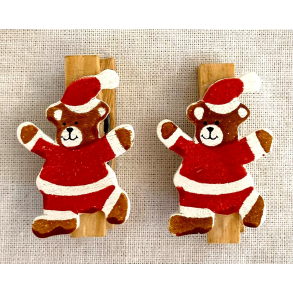 Juleklemmer - Nissebamser - Mini - St Af 2