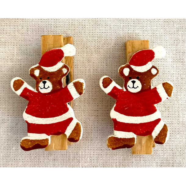 Juleklemmer - Nissebamser - Mini - St Af 2
