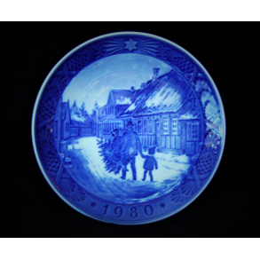 Juleplatte 1980 - Royal Copenhagen
