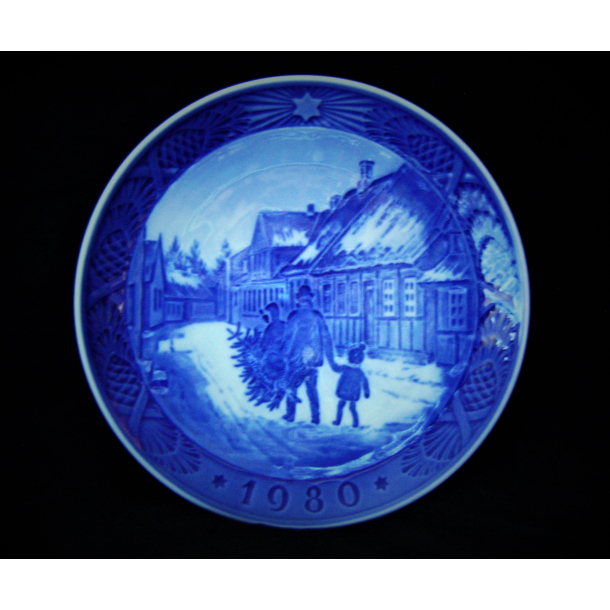 Juleplatte 1980 - Royal Copenhagen
