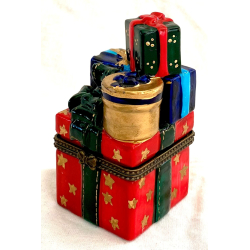 Juleskrin - Porceln - Julegave - 8,5 cm.