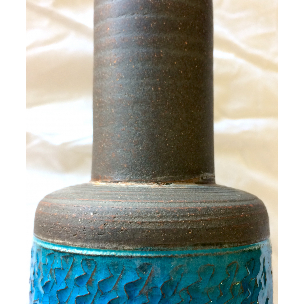 Khler Vase - Turkis - Nils Khler - 27,5 cm.