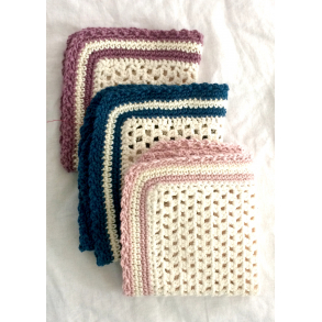 Hklede Karklude - Hndlavede - St Af 3