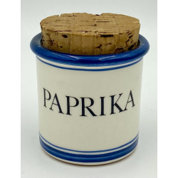 Knabstrup Paprika Krydderikrukke - Paprika - Bl� - 9 cm.
