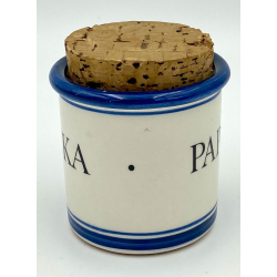 Knabstrup Paprika Krydderikrukke - Paprika - Bl� - 9 cm.
