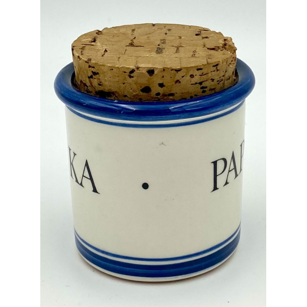 Knabstrup Paprika Krydderikrukke - Paprika - Bl� - 9 cm.