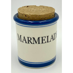 Knabstrup Paprika Marmeladekrukke - Bl� - 11 cm.