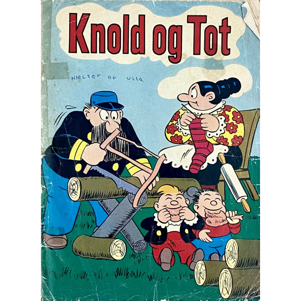 Retro Tegneserie - Knold &amp; Tot - r 1965 - Rudolph Dirks