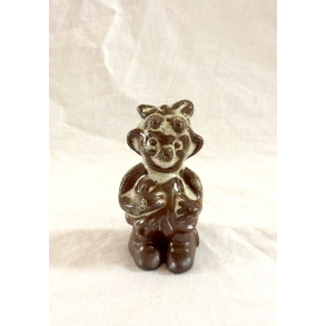 Krlle Borra - Krlle Blle Figur - 8,5 cm. - Bornholmsk Keramik 