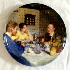 Skagensmaler Platte - P.S. Kryer - Ved Frokosten - B&G