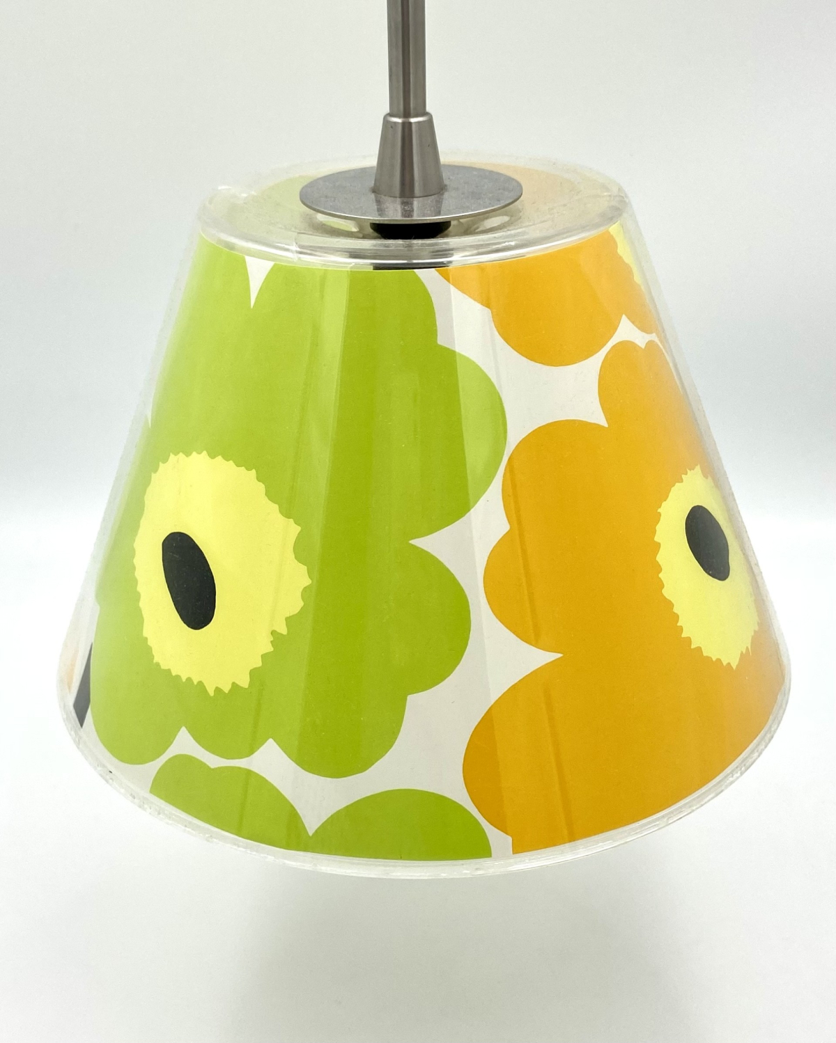 Le Klint Lampe - UnderCover Pendel - Gul/Grøn Marimekko - Akryl