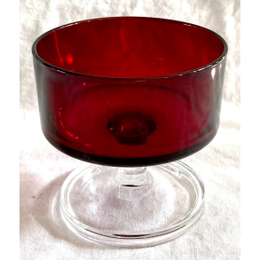 Luminarc Dessertglas - Rubinrd - 8 cm.